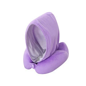 Custom Cervical Protection Shaped Pillow Office Nap Travel Hooded U-shape Pillows