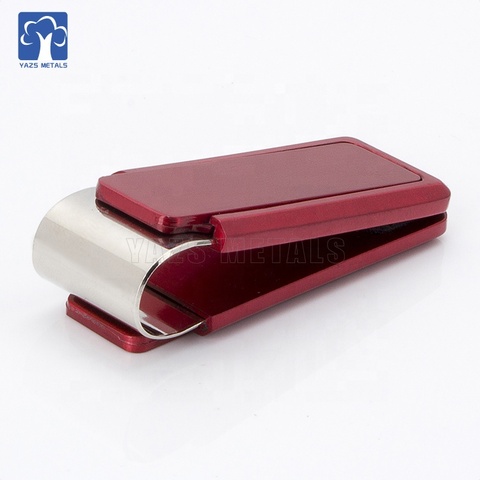 Buy Custom Design Colorful Stainless Steel Metal Money Clip Strong ...