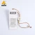 Import Custom Design Printing Name Logo Paper Garment Hangtag Labels Hang Tags with String LH30030 from China