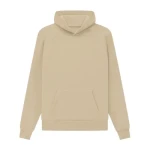 Custom Embroidered Blank 380GSM Oversized Hoodie Fashion 100% Cotton French Terry No String Hoodie Modern Embroidered Oversized Cotton French Terry Hoodie