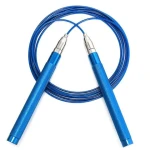 Custom logo Adjustable Aluminium Handle High Speed self locking Skipping jumping rope
