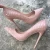 Import Custom Made Private Label Dress Shoes Sexy Snakeskin Women High Heels Stiletto Pump Shoes Big Size from China