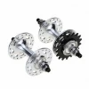 Custom Oem CNC Axis lathe gear Holes Fixed Gear Bike Bicycle Hubs Set Front Hub Gear