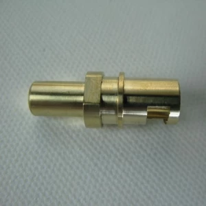Custom Precision CNC Machined Beryllium Copper Parts for Connectors