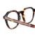Import Custom square thick frame acetate optical eye glasses eyeglasses frame unisex from China