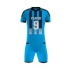 Custom Youth Soccer Team Uniforms Write Your Name Black Color Jersey Soccer