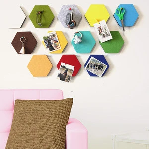 Customized Color Shape Felt Bulletin Board Home Decoration Memo Board