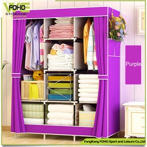 Customized foldable armoire wardrobe cabinet