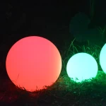 Customized PE material Inflatable Led Round Ball outdoor indoor light,led magic ball light