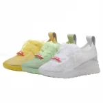 Cute girls sport shoes ,lace ribbon shoelaces women sport shoes,ladies fancy lace walking shoes running shoes