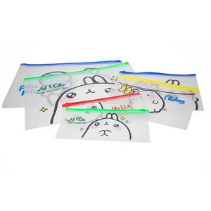 Cute Rabbit PVC A4 A5 B6 File Bag  File Folder Stationery Filing Product