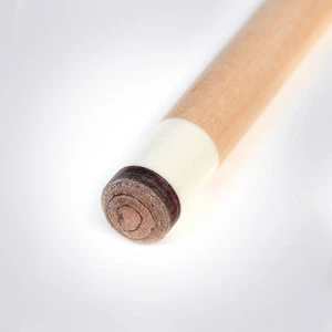 CW series stick 58&#39;&#39; length Canada maple shaft 1/2 center joint leather wrap black white design butt Fury pool cue billiard
