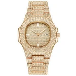 DAICY new design hiphop big bling bling diamond stone man watch