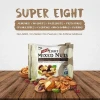 Daily Fresh Super Eight Mixed Nuts [Almonds, Walnuts, Cashews, Macadamia Nuts, Hazelnuts, Pistachios, Raisins, Dried Cranberries