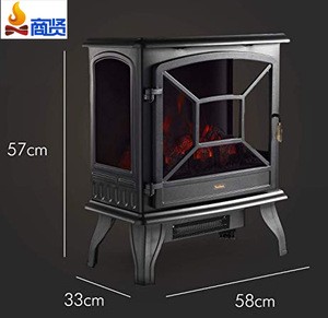 Decorative electric fireplace 120v stove