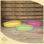 Decorative metal serving tray