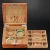 Import Delicate Wood Vintage Storage Box Earring  Necklace Packaging Jewelry Box Display Case With Lock from China