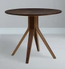 dining table walnut wood veener  plywood modern simple dining table coffee table