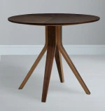 dining table walnut wood veener  plywood modern simple dining table coffee table