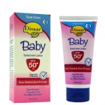 DISAAR banana BABY sunscreen SPF50 times moderate physical formula without tears without flavor