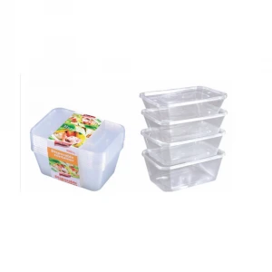 disposable plastic food container with lid plastic disposable snack food container
