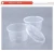 Import disposable transparent lid 450ml round bowl takeaway plastic soup cup from China