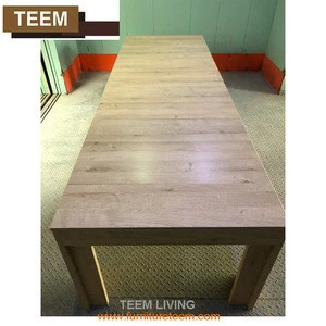 Divany transformer table mid century dining table folding stainless steel dining table (TM-60)