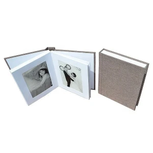 DIY Slip-in Photo Album Book with Mounted Mats