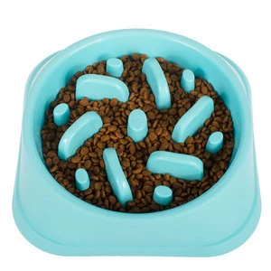 Dog Feeder Slow Eating Pet Bowl Eco-Friendly Durable Non-Toxic Preventing Choking Healthy Design Bowl for Dog Pet Slow Feeder