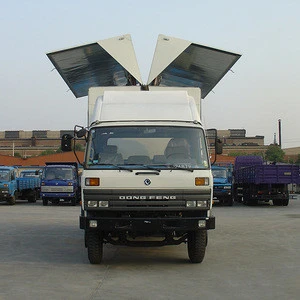 DONGFENG 4*2 Wing Van Truck Wing Opening Box Delivery Van for Sale