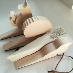 Door Stops, Secure Wood Door Stoppers for Decor and Security, Chair Caning Tool, Decorative Door stops
