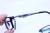 Import drop sales lightweight TR90 front rim combined aluminum side arm built-in spring hinge unique eyeglasses frames from China
