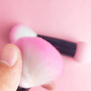 Dual Makeup Brush Sponge With Powder Brush foundation face makeup brushes