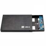 Durable portable aluminum external storage 2.5 Inch external hard disk drive adapter enclosure