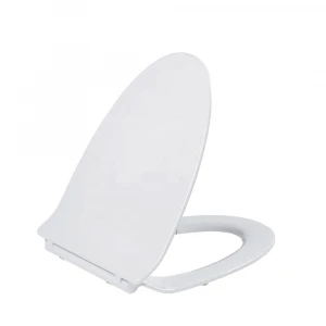 Duroplast Toilet Seat Cover Modern Decorative Soft-close White UF Toilet Seats Toilet Seat Cover