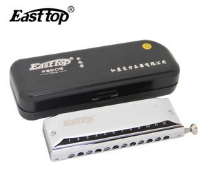 EASTTOP T1248 key of D chromatic harmonica for sale musical instrument oem service