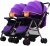 Import Easy Folding Double Twin Stroller /Two Seat Baby Cart/Twin Pushchair Lightweight from China