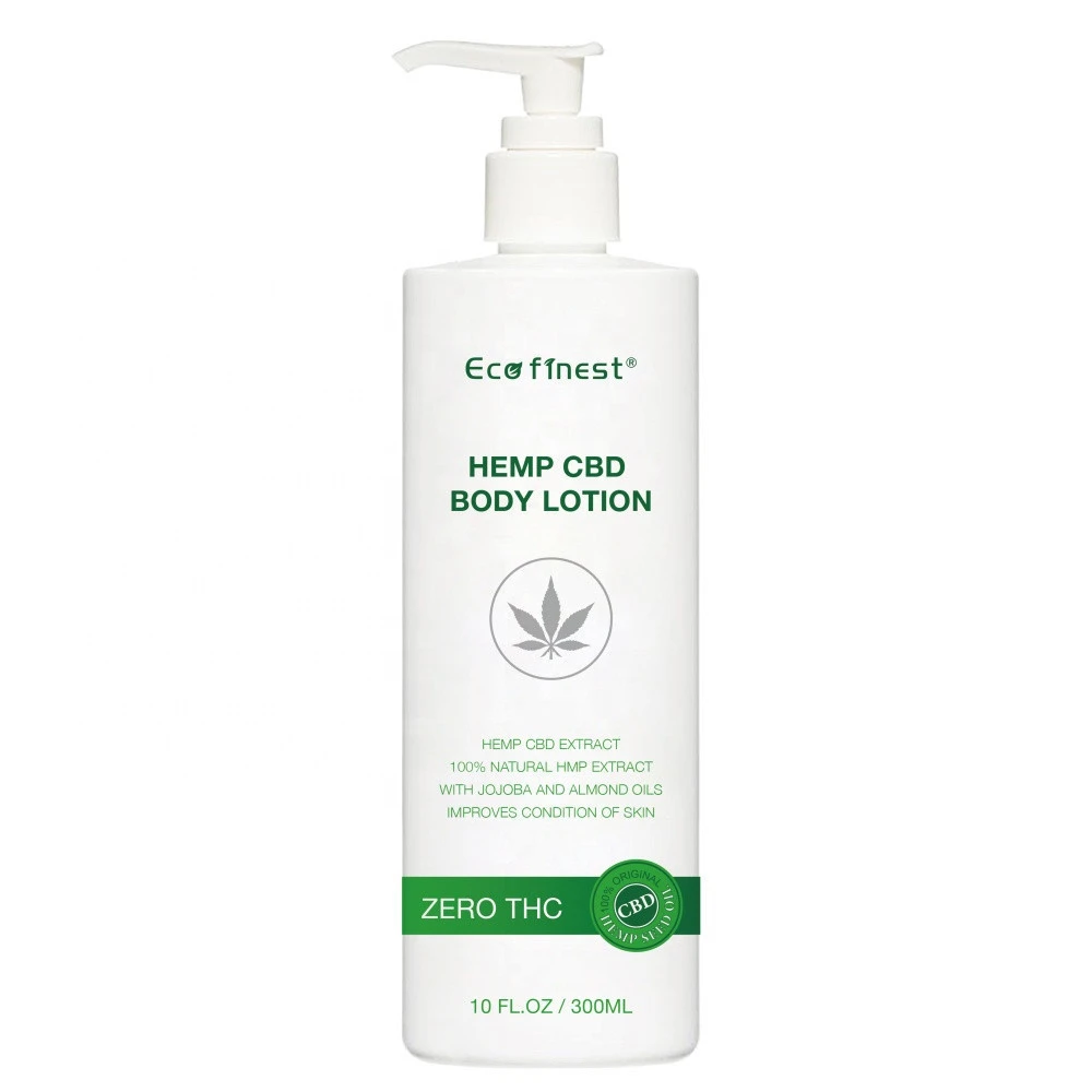 ECO finest Best Natural Moisturizing Skin Care Effective Whitening Hemp CBD Body Lotion