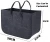 Import Eco friendly Felt Storage Bag  Firewood Basket Shopping Basket with Handle from China