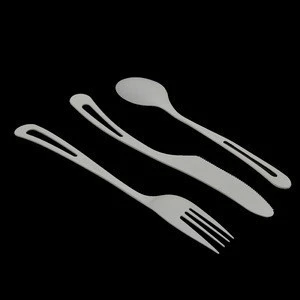 Eco Friendly Flatware Set Compostable Cutlery