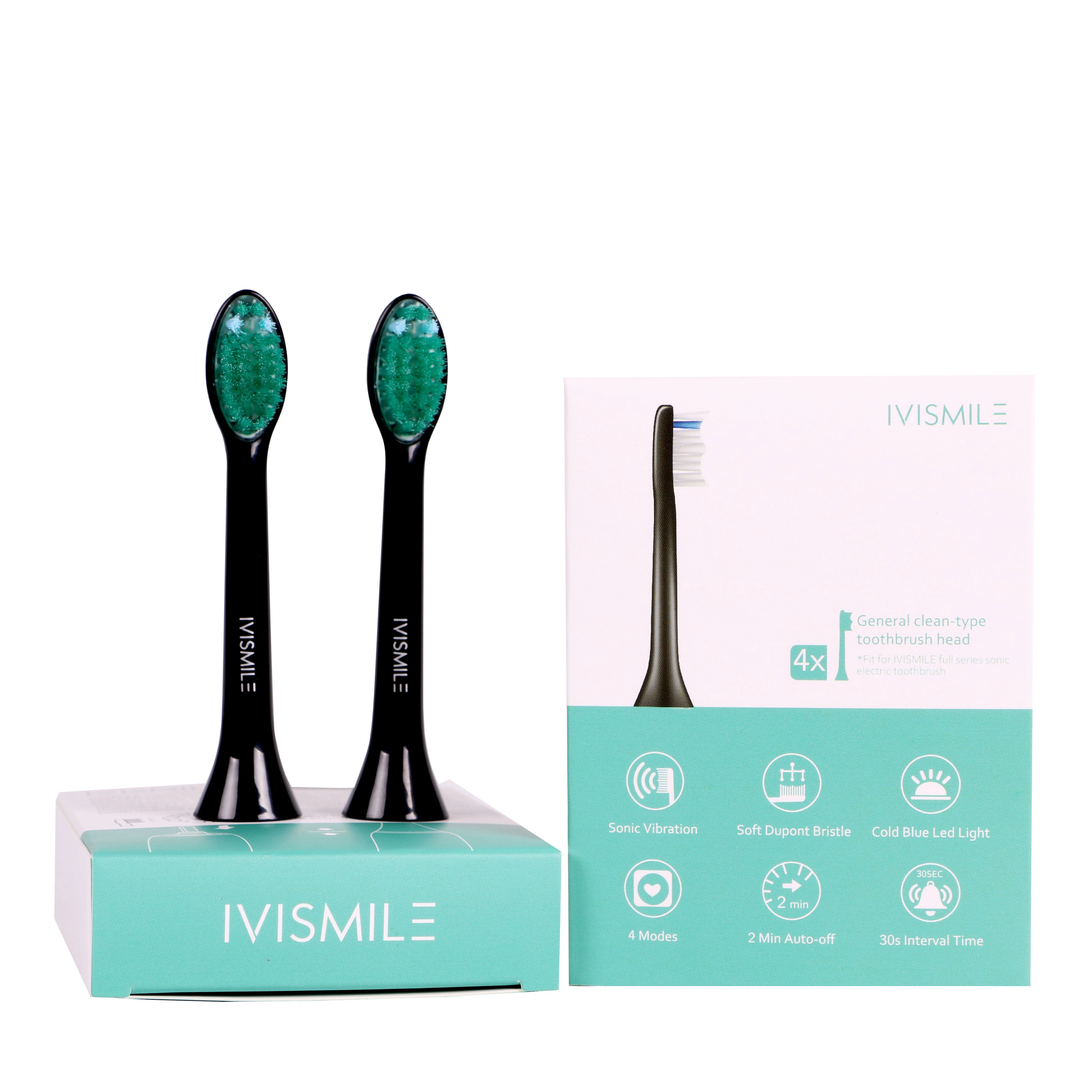 Eco Friendly Home Use  Portable  Electric Toothbrush Brush Heads For IVISMILE