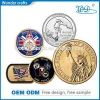 Eco-friendly new USA army zinc alloy Selling Souvenir Metal Craft 3D custom antiqu coin
