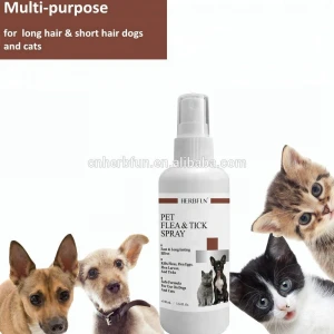 Eco-friendly Pet Veterinary Dog/Cat Flea Tick Control Spray Medicine
