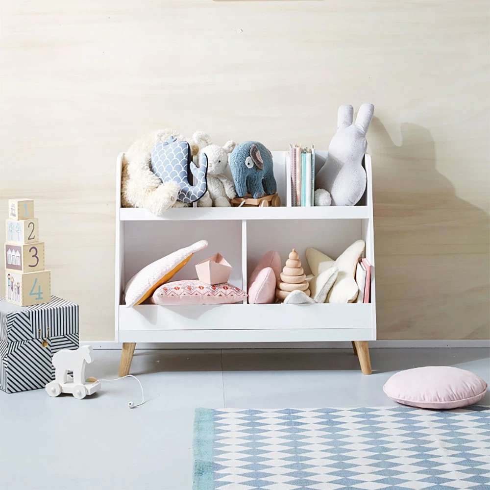 Eco-friendly Wooden Children Storage Furniture Kids Toy Cabinet For Home Decor