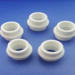Electothermal ceramic White Glazed Steatite Ceramic Part Spark Plug part Insulator ceramic Bead