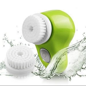 Electric beauty personal care waterproof facial & body brush spa cleaning system