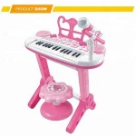electronic organ musical instrument kids piano with fine details