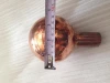 Electronics industry sprayers 102mm copper half ball