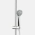 Import Elegant Wall Mounted Bathroom Thermostatic Shower Faucet Set + Rainfall Head + Hand Shower from China