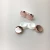 Import Embossing LOGO on contact lens case rose gold contact case for contact lens   CL-M003 from China